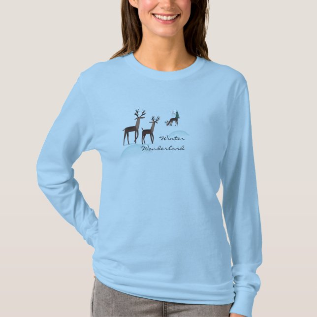 Winter Wonderland Sweatshirt T-Shirt (Front)