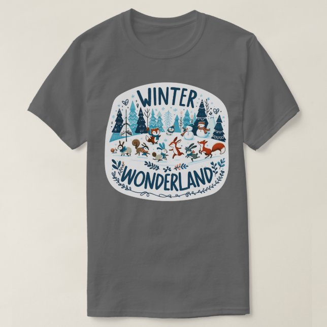 winter wonderland T-Shirt (Design Front)