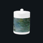 Winter Wonderland Teapot<br><div class="desc">Classic Montana winter scene from original watercolor.</div>