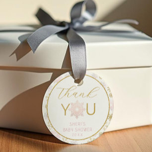 Winter Wonderland Thank You Gift Tag