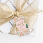 Winter Wonderland Thank you  Gift Tags<br><div class="desc">These beautiful Girl Winter Wonderland Favor Bags are designed to enchant your guests. Each bag is delicately adorned with Christmas tree accents and pastel hues. Get ready to make your baby shower celebration truly unforgettable! Matching items in our Pink Winter Wonderland  Collection.</div>