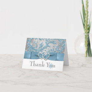 Winter Wonderland Thank You Note Card 2