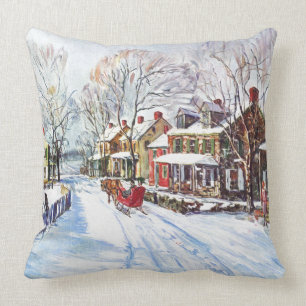Winter Wonderland Throw Pillow