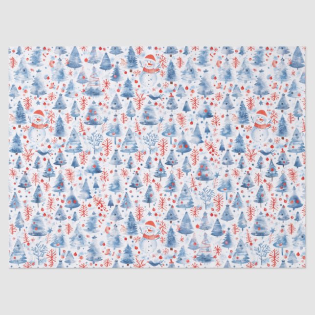 Winter Wonderland Tissue Paper (Front)