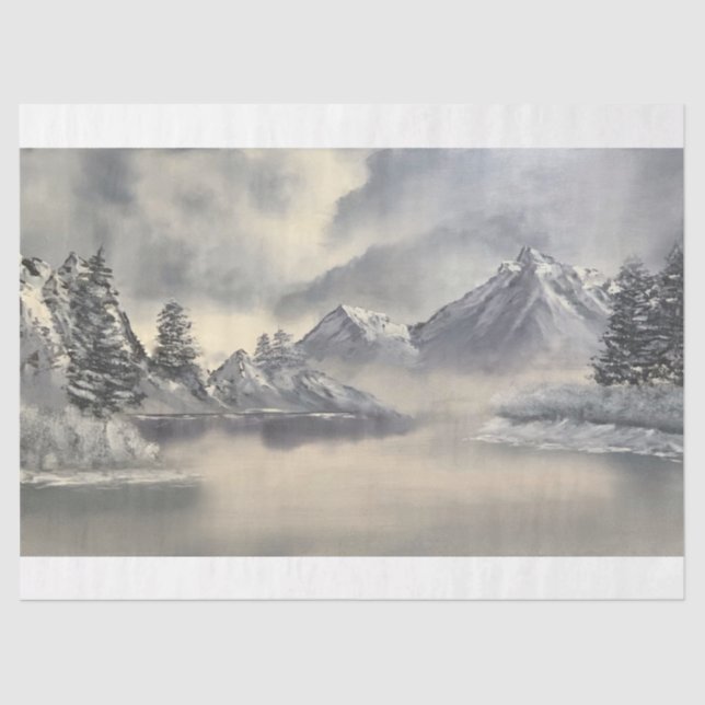 Winter Wonderland Tissue Paper (Front)