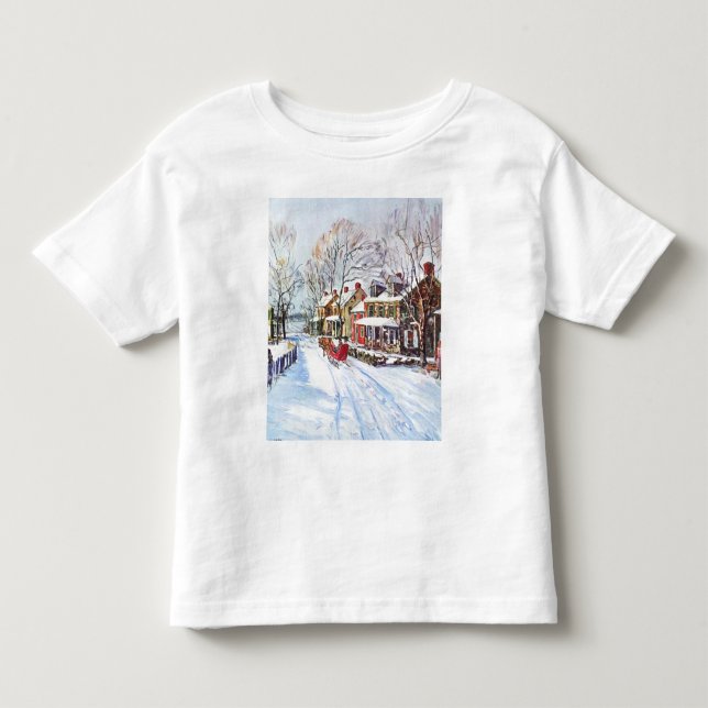 Winter Wonderland Toddler T-shirt (Front)