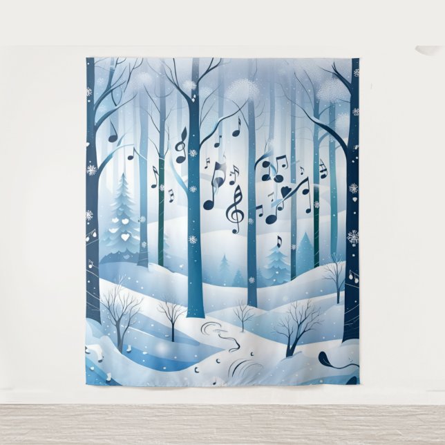 Winter Wonderland Wedding Backdrop (Front)