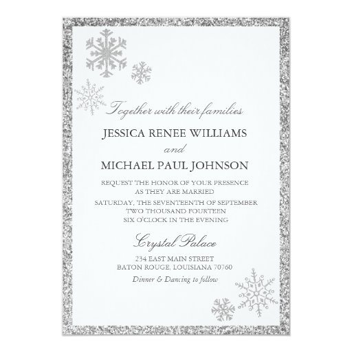 Free Winter Wedding Invitations Sayings 9