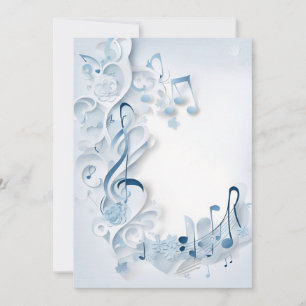 Winter Wonderland Wedding Thank You Cards