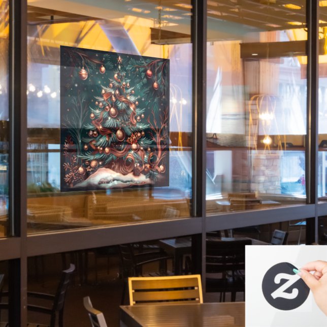 Winter Wonderland Window Cling (Restaurant Window)