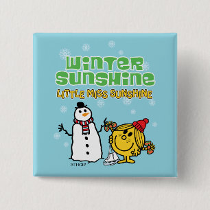 Winter Wonderland with Little Miss Sunshine Button