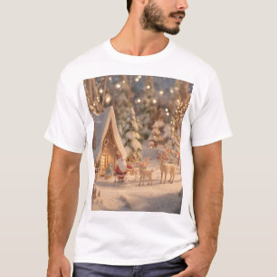 Winter Wonderland with Santa T-Shirt