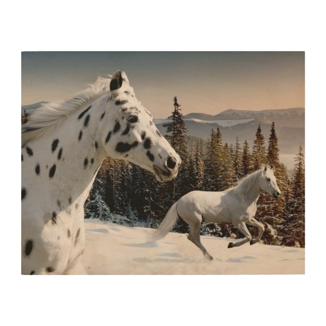 Winter Wonderland Wood Wall Art (Front)