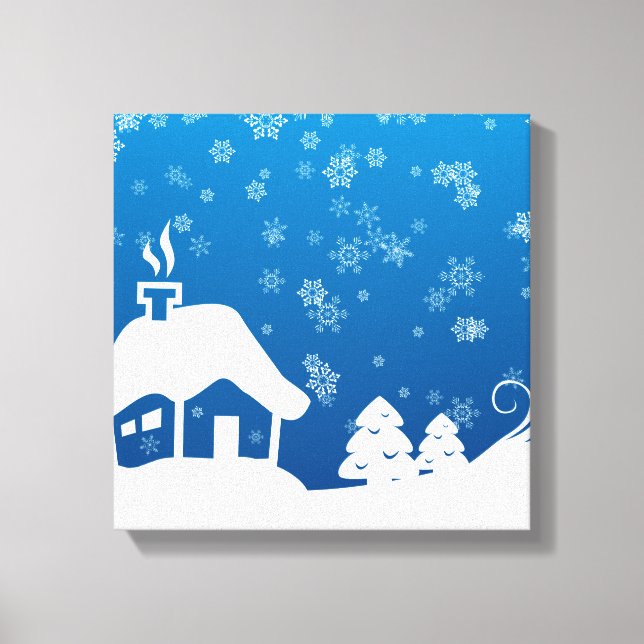 Winter Wonderland Wrapped Canvas Print (Front)