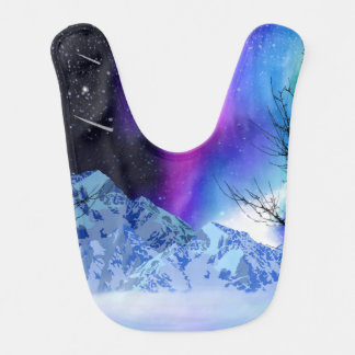Winter Wonderlights Baby Bib