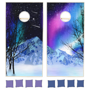 Winter Wonderlights Cornhole Set