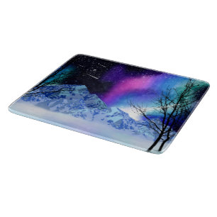 Winter Wonderlights Cutting Board