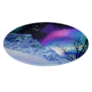 Winter Wonderlights Cutting Board