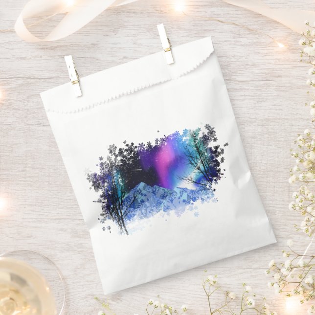 Winter Wonderlights Favor Bag (Clipped)