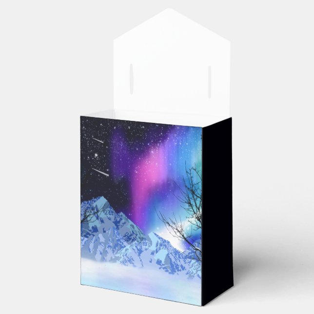 Winter Wonderlights Favor Boxes (Opened)