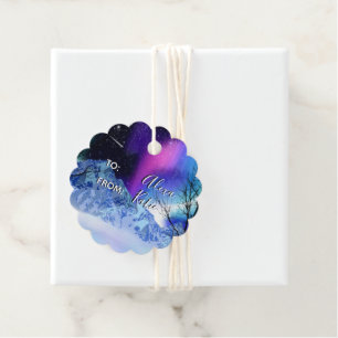 Winter Wonderlights Favor Tags