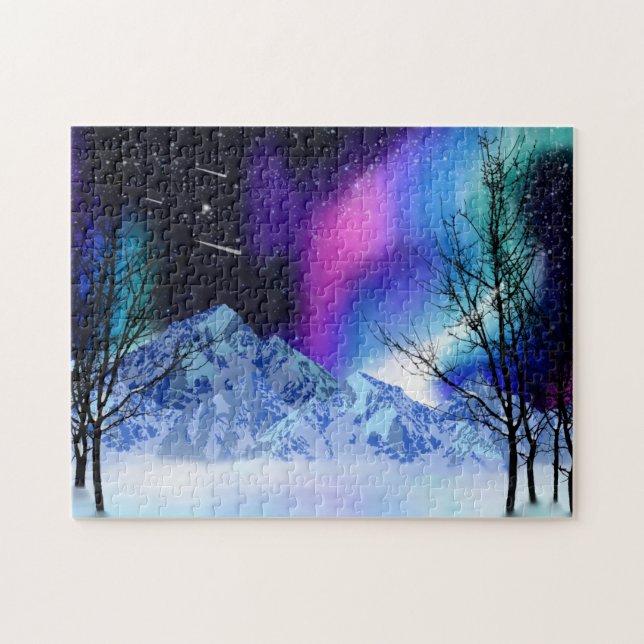 Winter Wonderlights Jigsaw Puzzle (Horizontal)