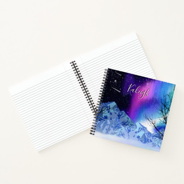 Winter Wonderlights Notebook (Inside)