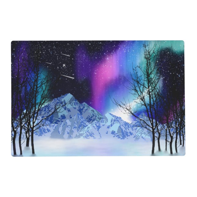 Winter Wonderlights Placemat (Front)