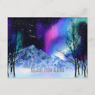 Winter Wonderlights Postcard