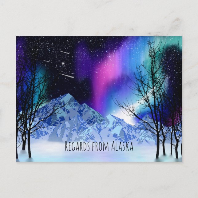 Winter Wonderlights Postcard (Front)