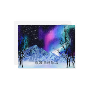 Winter Wonderlights Postcard