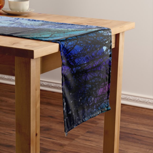 Winter Wonderlights Short Table Runner (In Situ)