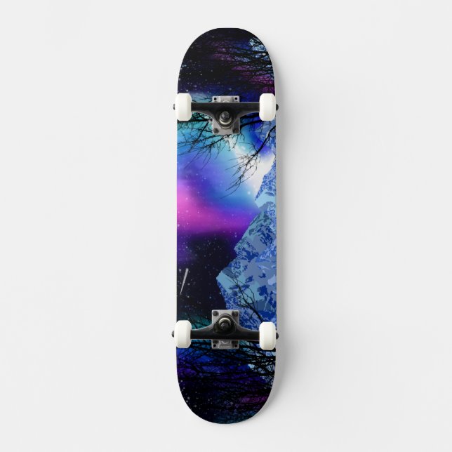 Winter Wonderlights Skateboard (Front)