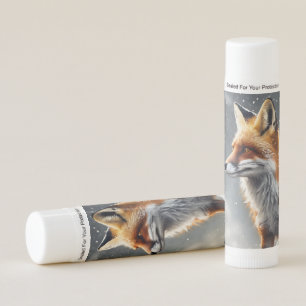 Winter Woodland Animal Christmas Stocking Stuffer Lip Balm
