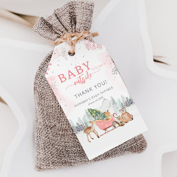 Winter Woodland Baby It&#39;s Cold Outside Baby Shower Gift Tags