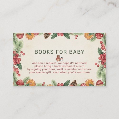 Winter Woodland Baby Shower