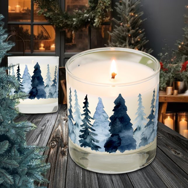 Winter Woodland Blue Spruce Tree Forest Scented Candle (Winter Woodland Blue Spruce Tree Forest Scented Candle
)