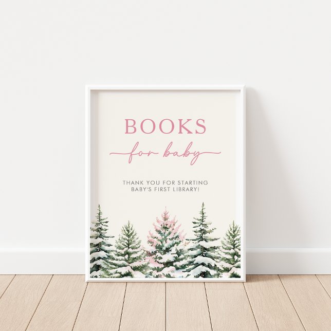 Winter Woodland Books for Baby Sign (Creator Uploaded)