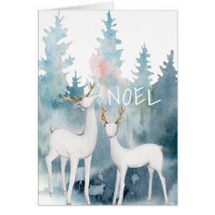Winter Woodland/ Deer/ Noel Christmas Cards