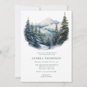 Winter Woodland   Forest Invitations
