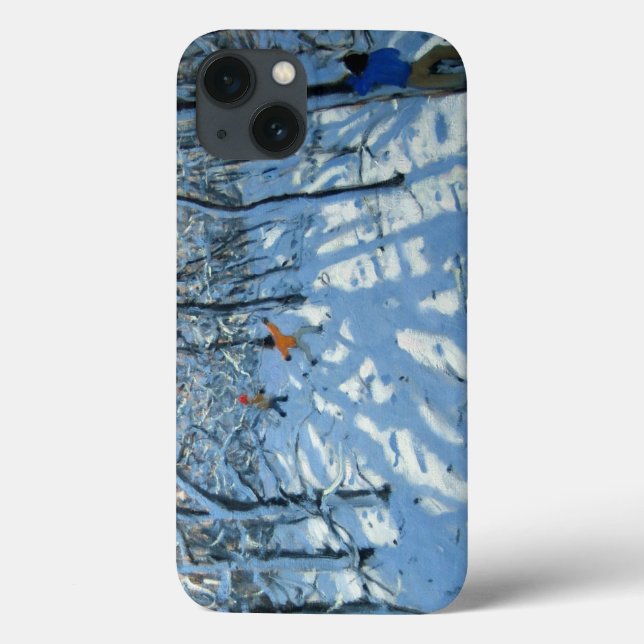 Winter woodland near Newhaven Derbyshire Case-Mate iPhone Case (Back)
