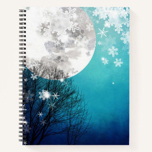 Winter Woodland Sketch Book (Front)