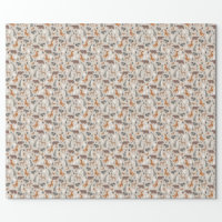 Winter Woodland Wrapping Paper 