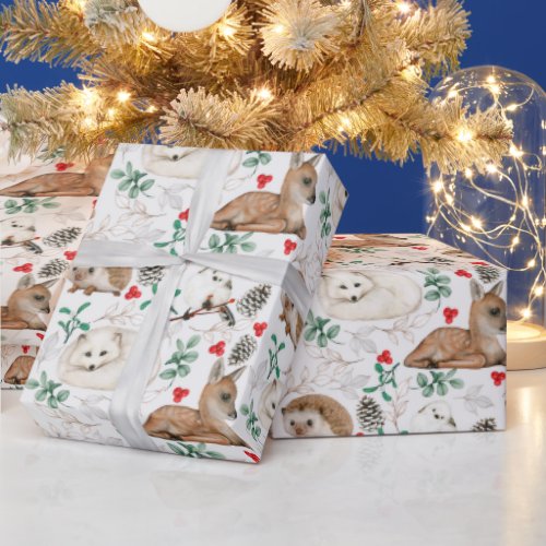 Winter Woodlands Wrapping Paper