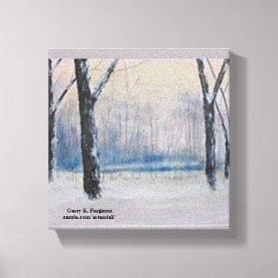 "WINTER WOODS" CANVAS PRINT