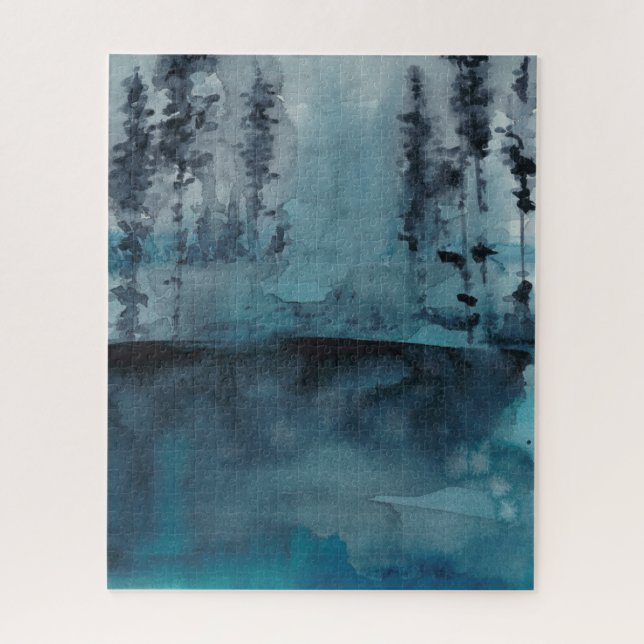 Winter Woods Jigsaw Puzzle (Vertical)