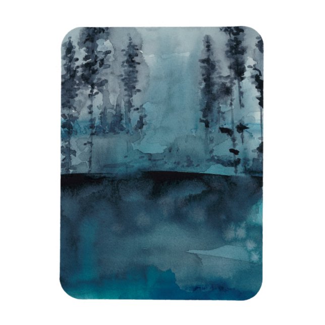 Winter Woods Magnet (Vertical)