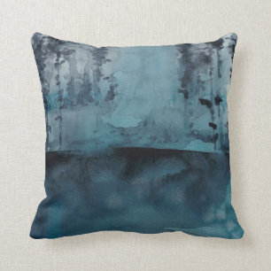 Winter Woods Throw Pillow
