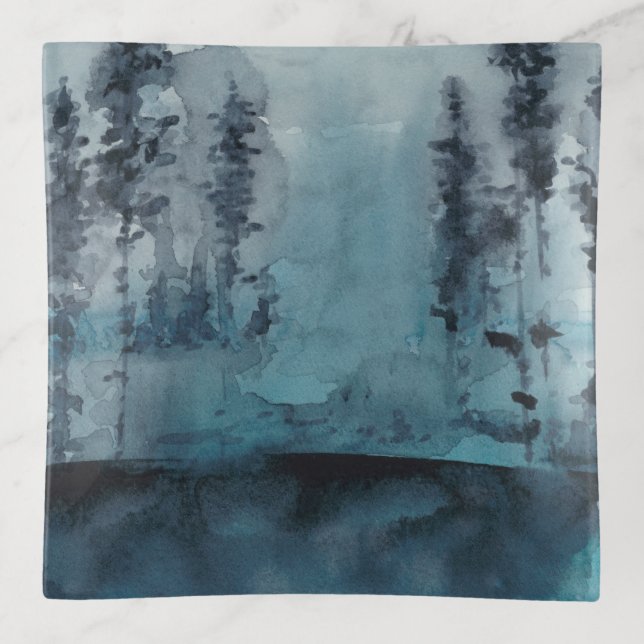 Winter Woods Trinket Tray (Front)
