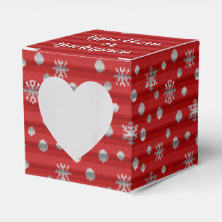 Winter Wool Gift Box Personalized Holiday Boxes